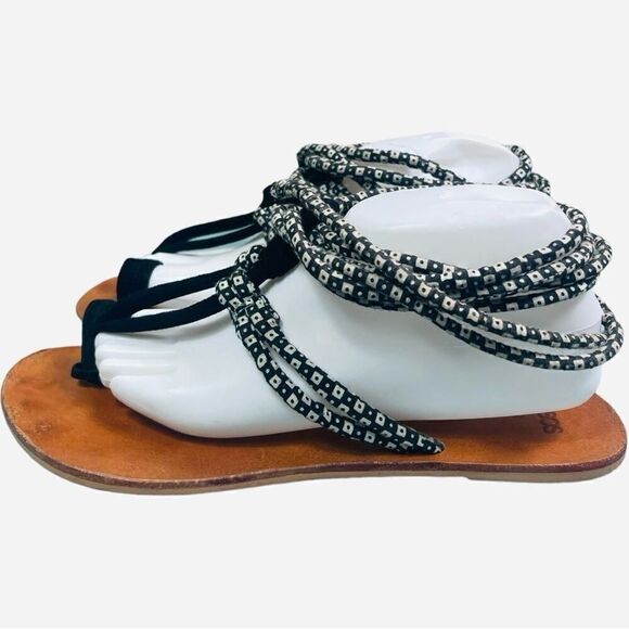 ASOS FACTUAL Tie Leg Sandals - Picture 5 of 10